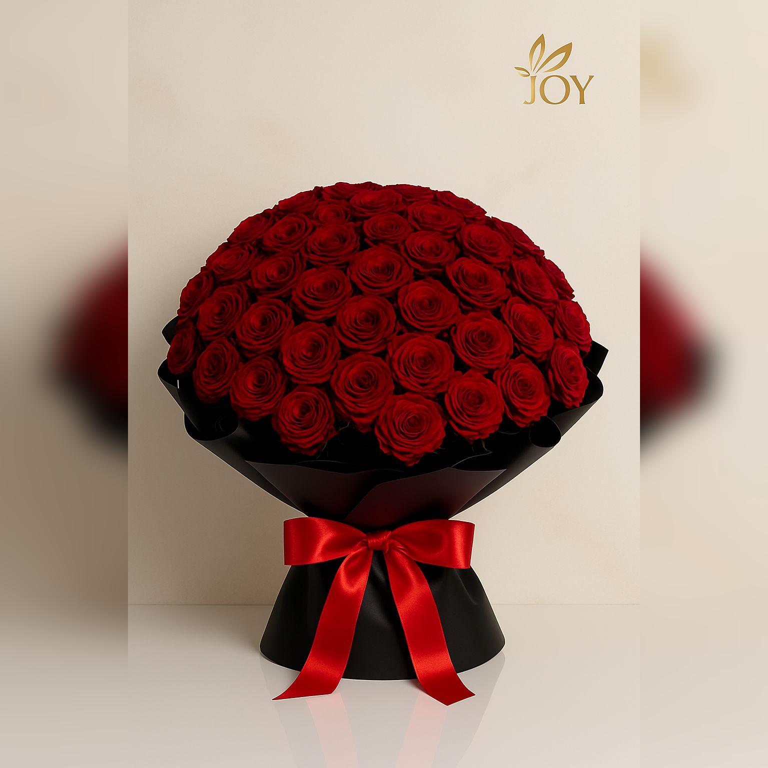 Luxury Red Roses Bouquet 100 roses